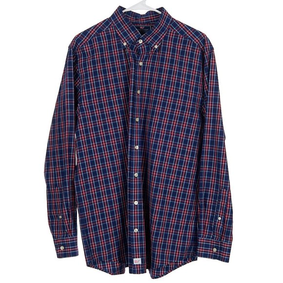 Vineyard Vines Shep & Ian Cotton Slim Fit Murray Shirt Men's Size Large - Picture 1 of 7